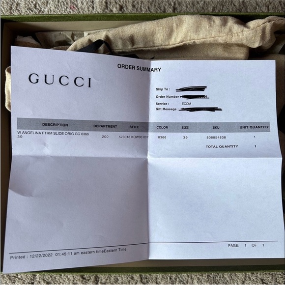 Authentic Gucci Platform Sandals - Picture 7 of 7